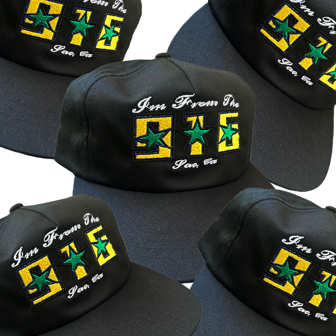 Area Code (916) Premium SnapBack - Black