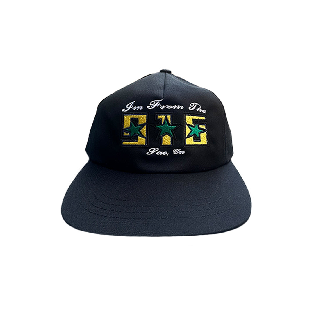 Area Code (916) Premium SnapBack - Black